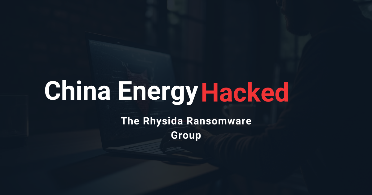 The Rhysida Ransomware Group